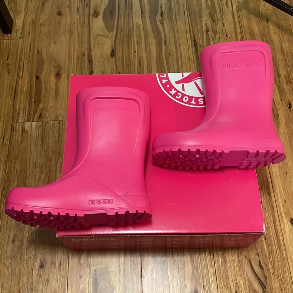 Birkenstock Kids Bright Pink Rain Boots